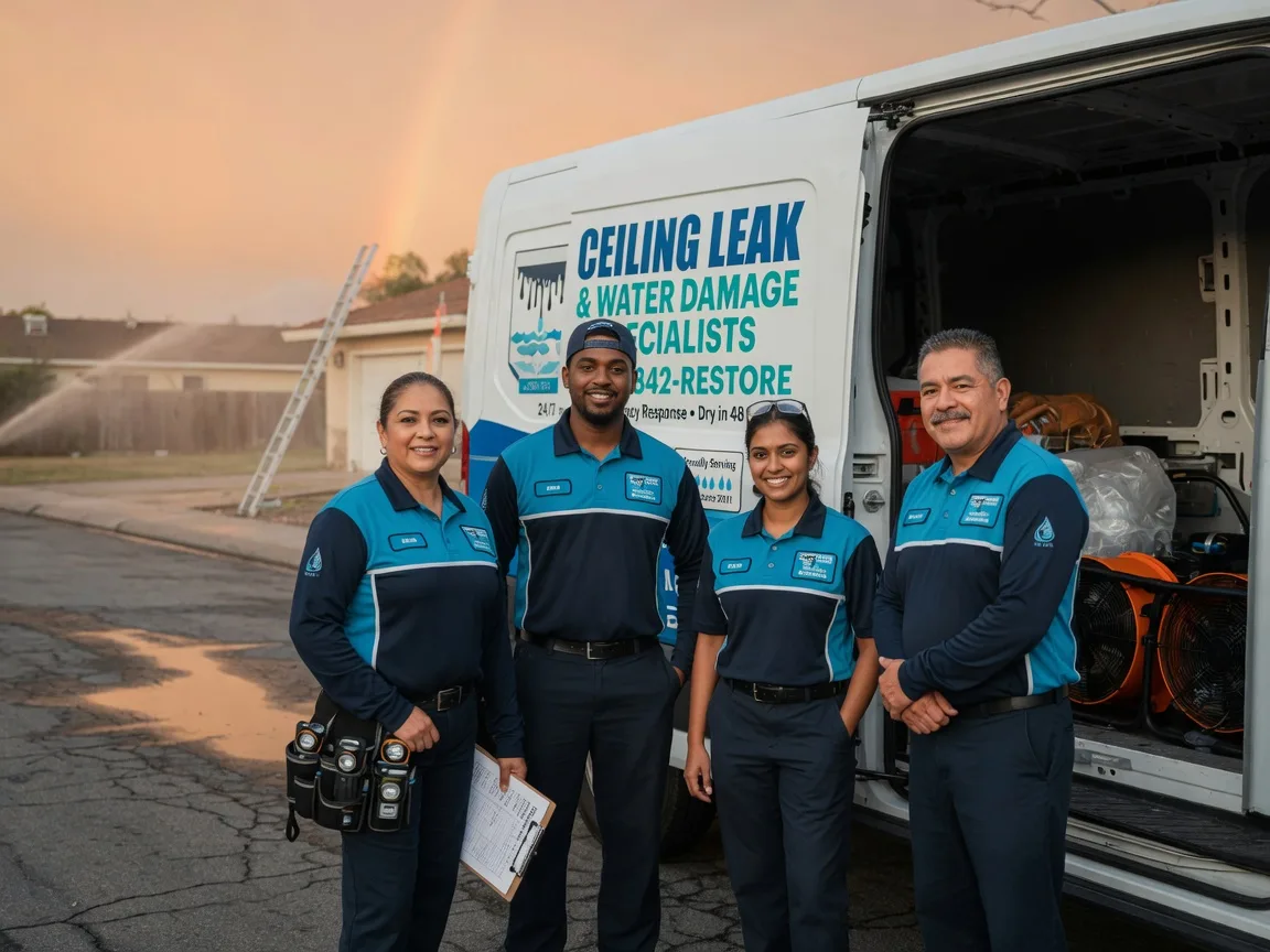 Ceiling Leak Cleanup company in Allentown, NJ